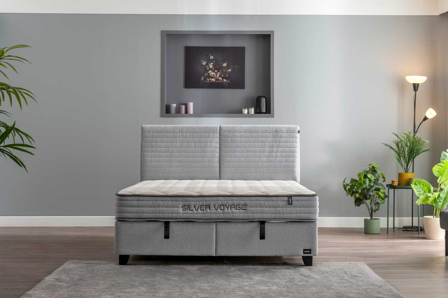 Bambi Silver Voyage Yatak Baza Başlık Set - Özeller