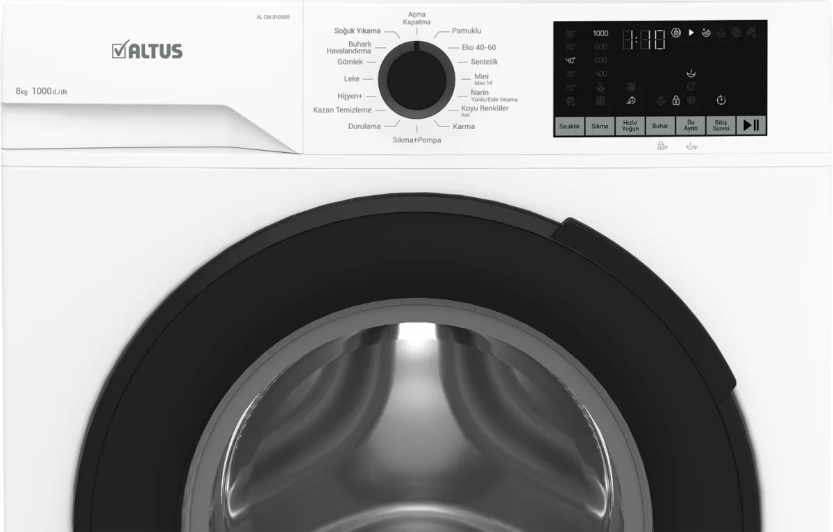Altus AL CM 81050R Çamaşır Makinesi - görsel 4