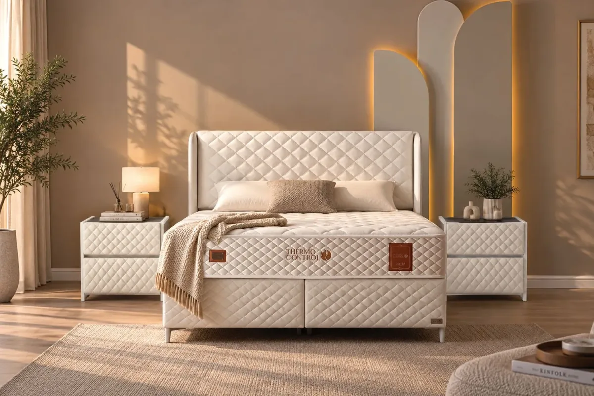 Bambi Thermo Control Set - yatak odasında