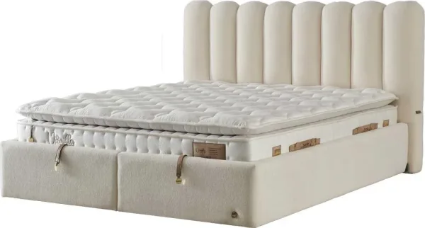 Bambi Vanilla Dream Soft Set - yatak, baza ve başlık