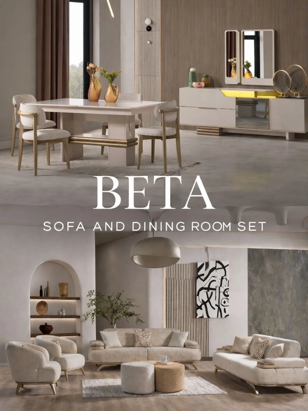 Beta Salon ve Yemek Odası Takımı - görsel 2