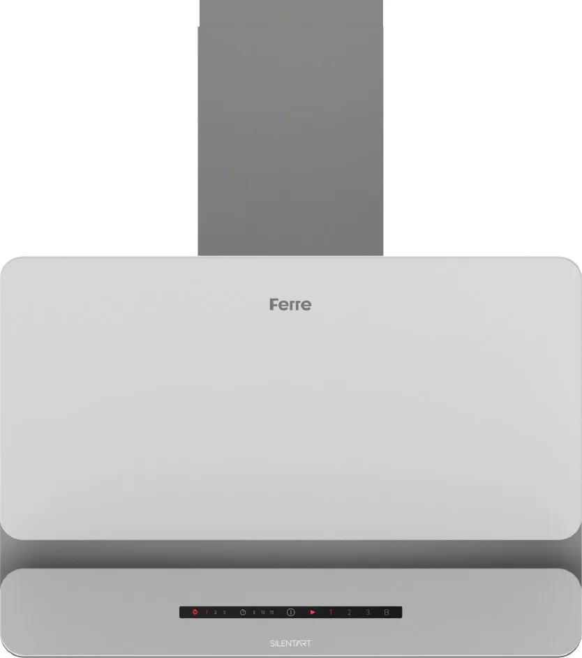 Ferre D081-SA Beyaz SilentArt Dual Davlumbaz - görsel 3
