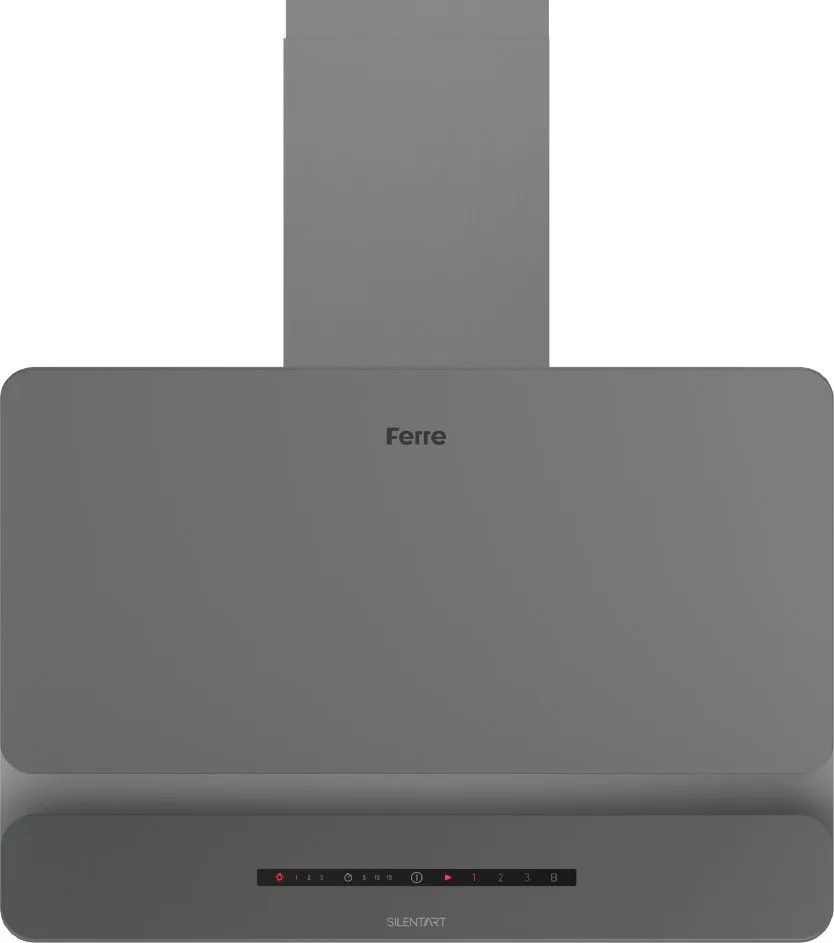 Ferre D082-SA Gri SilentArt Dual Davlumbaz - görsel 3