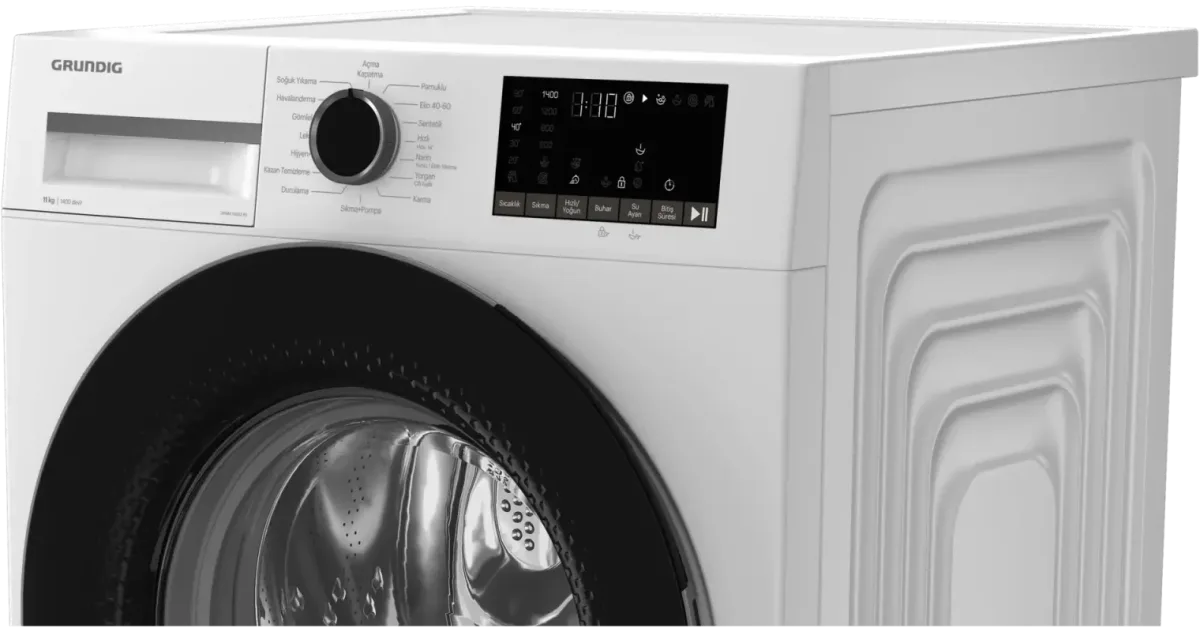 Grundig GPWM 114613 RS 11 Kg Çamaşır Makinesi - görsel 5