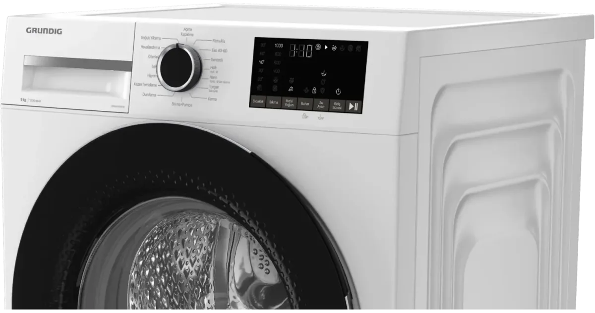 Grundig GPWM 91624 RS 9 Kg Çamaşır Makinesi - görsel 5