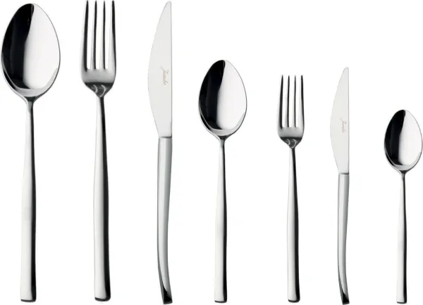 Jumbo 8210 84 Parça 12 Kişilik Çatal Kaşık Bıçak Takımı,Çelik