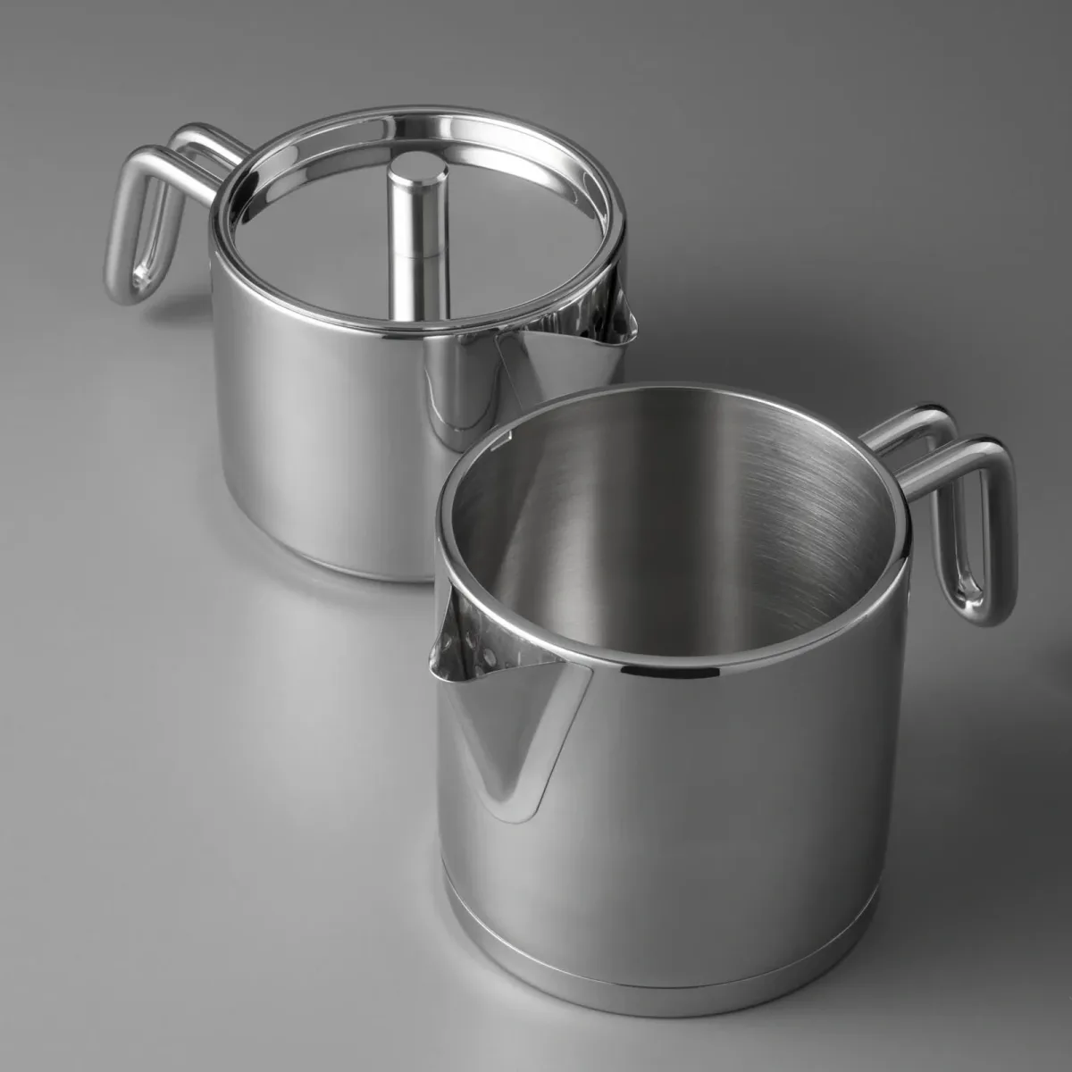 Jumbo Metalix 14 Parça Çelik Çeyiz Seti (Metalix 8 Parça Çelik Tencere Seti-Metalix Full Metal Çaydanlık-3'lü Cezve) - görsel 6