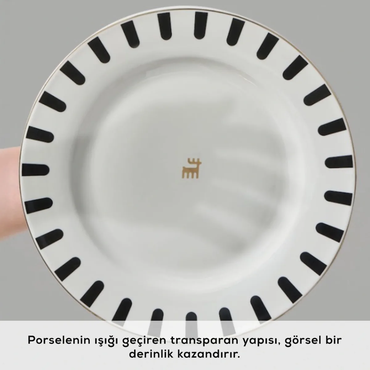 Karaca Elegance Bone 50.Yıl İmza Koleksiyonu Kore 24 Parça 6 Kişilik Yemek Takımı - görsel 5
