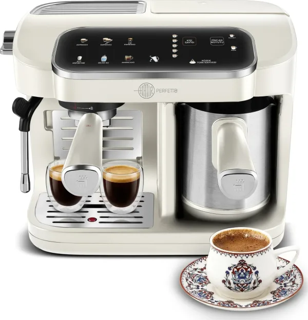 Karaca Hatır Perfetto Espresso ve Türk Kahvesi Makinesi Starlight