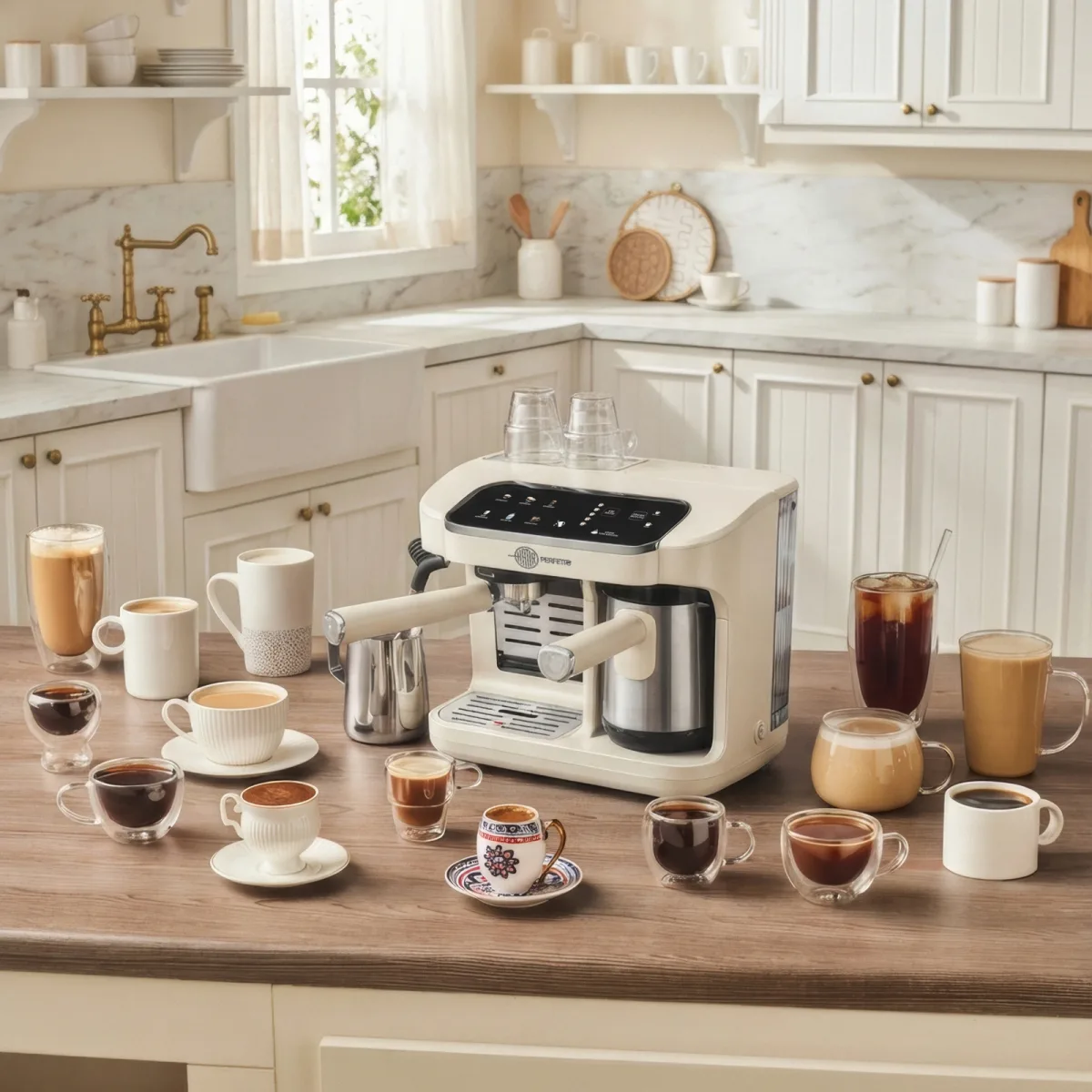 Karaca Hatır Perfetto Espresso ve Türk Kahvesi Makinesi Starlight - görsel 2