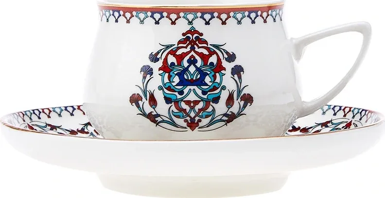 Karaca Nakkaş 6 Kişilik Kahve Fincan Takımı 100 ml - görsel 6