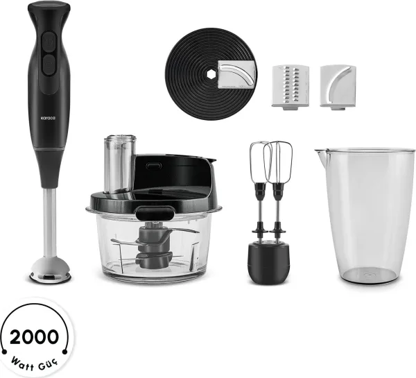 Karaca Pro-Multimax Mutfak Robotu Onyx Black