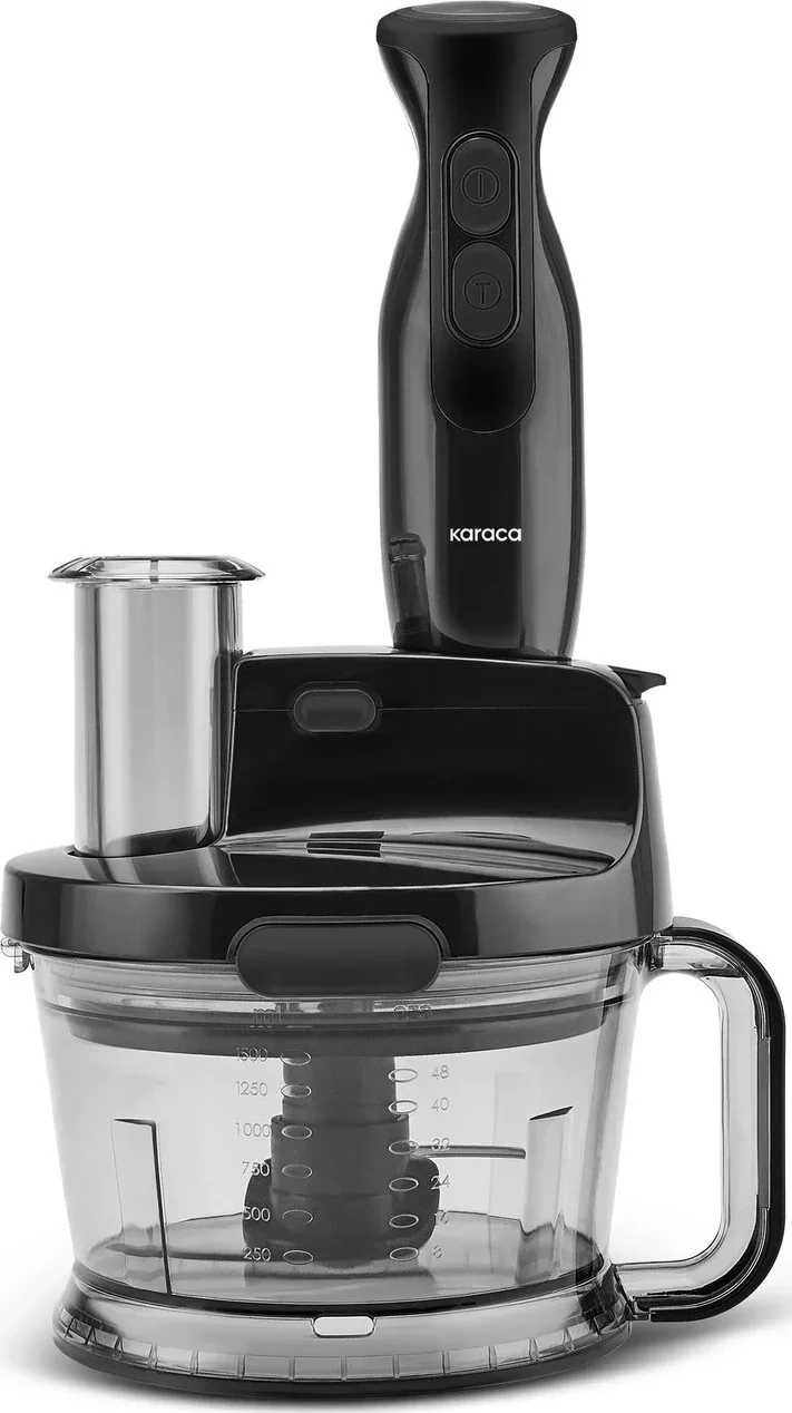 Karaca Pro-Multimax Mutfak Robotu Onyx Black - görsel 2