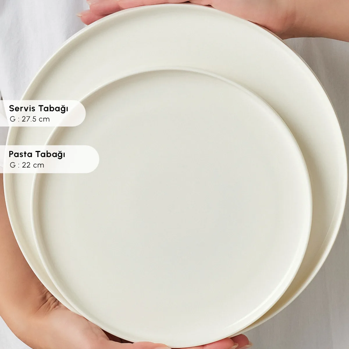 Karaca Stream Bone Sunset White 53 Parça 12 Kişilik Yemek Takımı - görsel 3