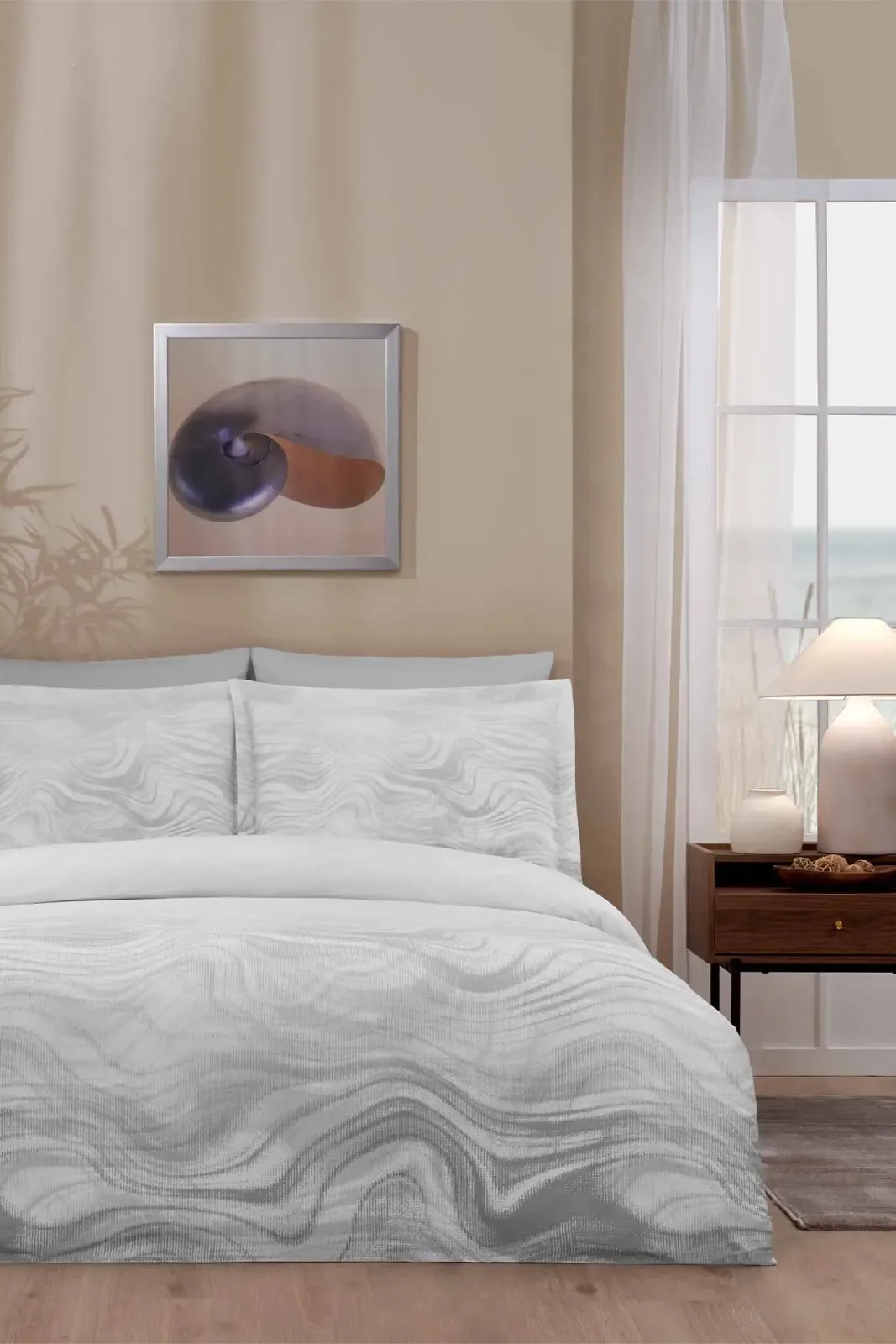 Özdilek Albite King Size Saten Nevresim Takımı