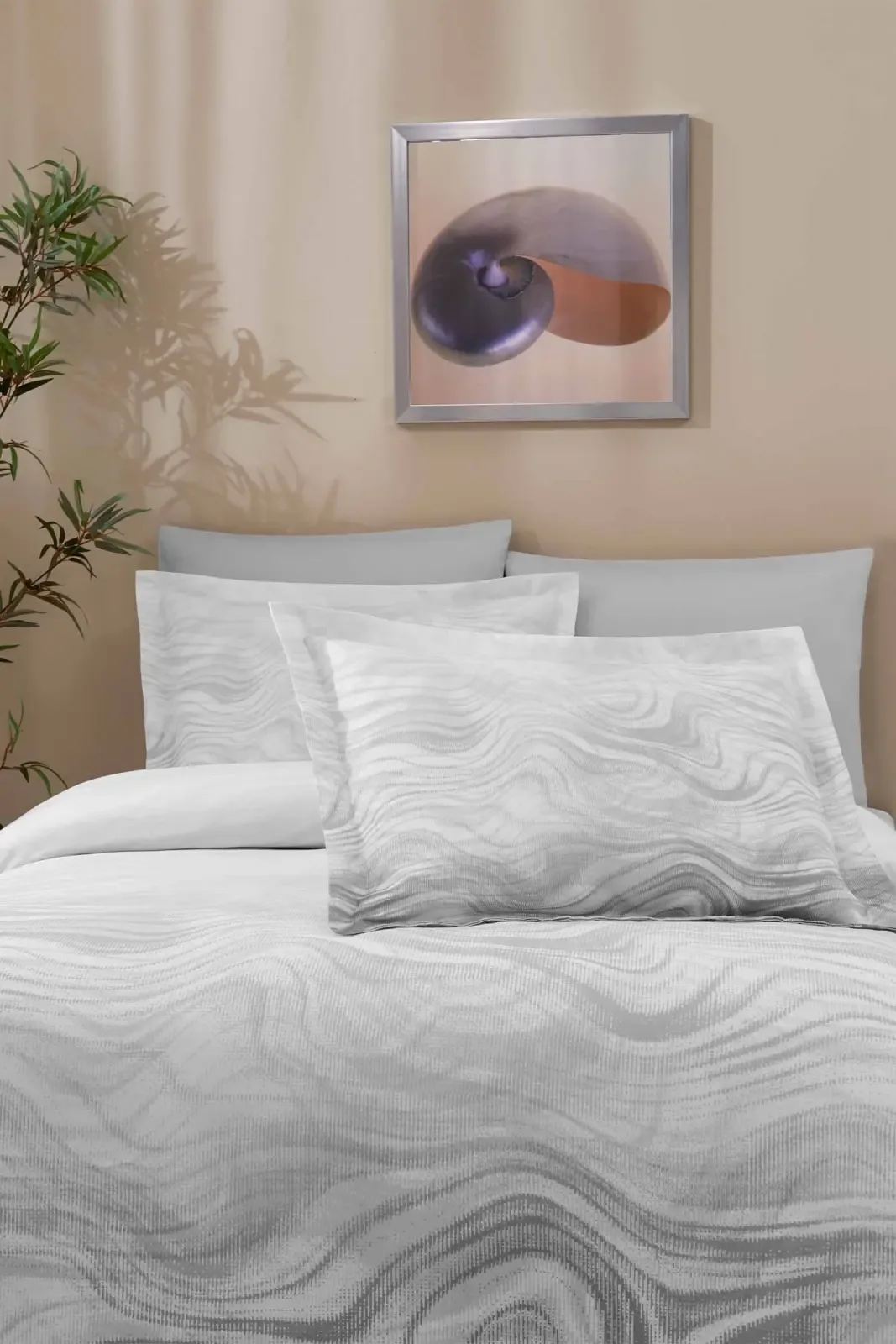 Özdilek Albite Süper King Size Saten Nevresim Takımı - görsel 2