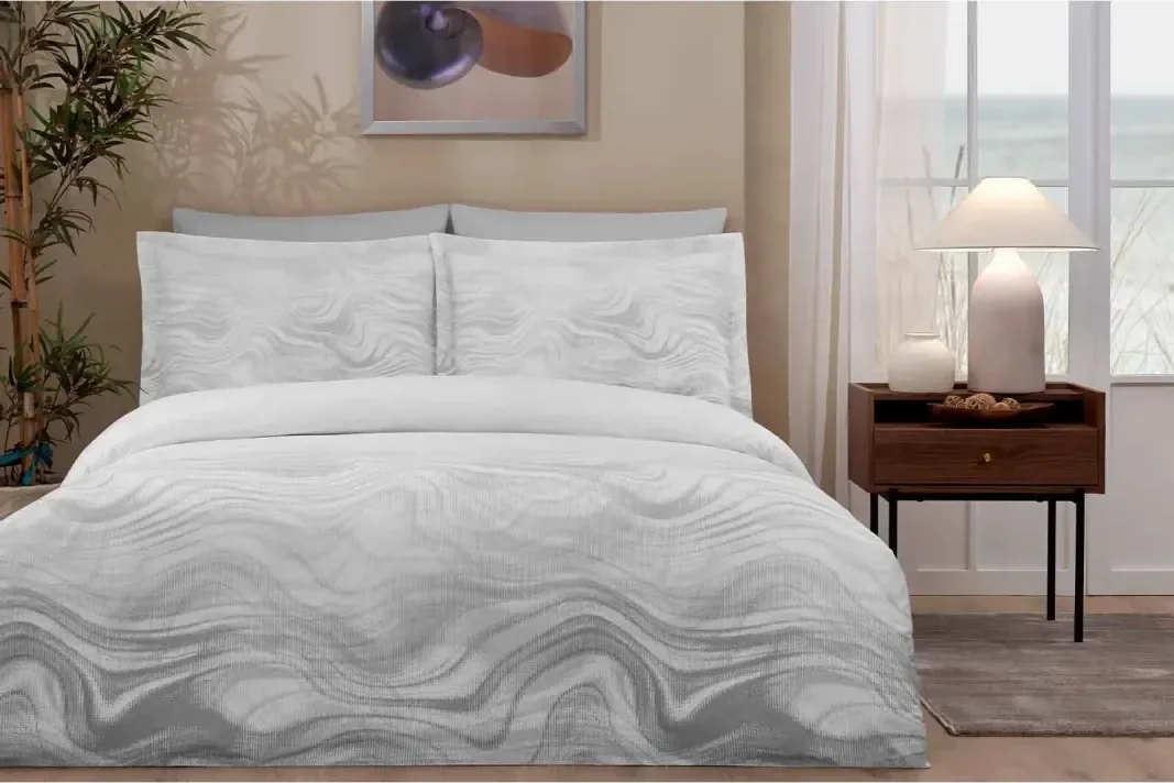 Özdilek Albite Süper King Size Saten Nevresim Takımı - görsel 4