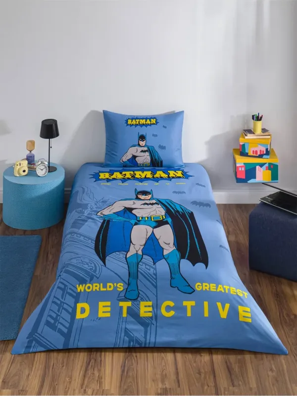 Özdilek Batman Detective Lisanslı Tek Kişilik Nevresim Takımı