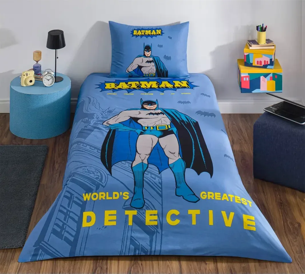 Özdilek Batman Detective Lisanslı Tek Kişilik Nevresim Takımı - görsel 4