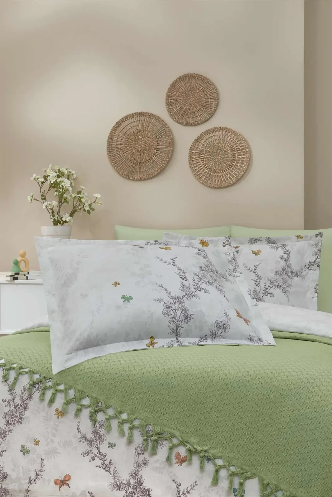 Özdilek Bloomlight Çift Kişilik Pikeli Nevresim Takımı - görsel 2