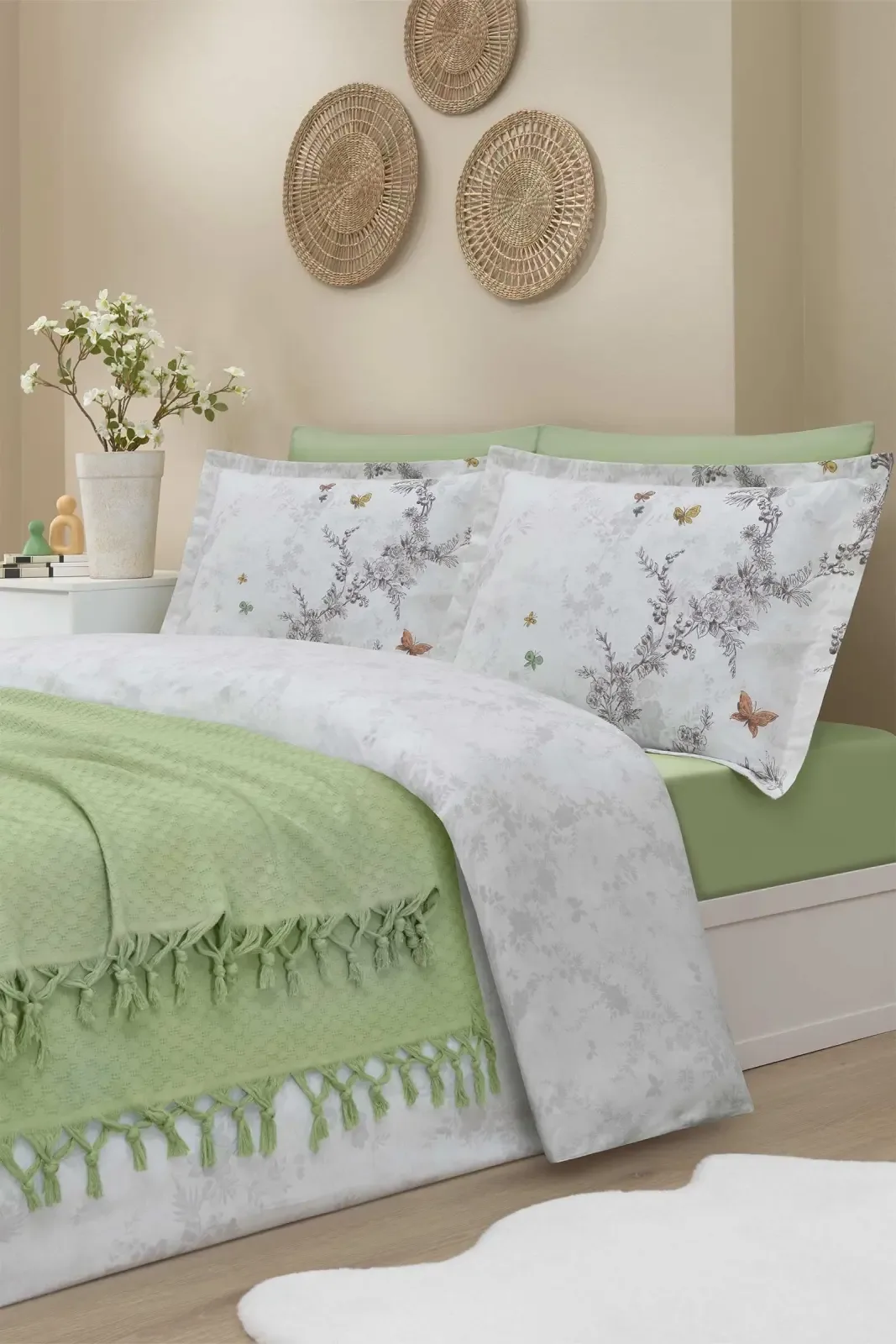 Özdilek Bloomlight Çift Kişilik Pikeli Nevresim Takımı - görsel 3