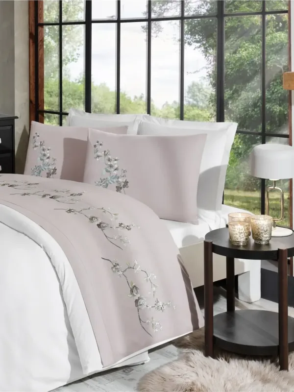 Özdilek Boutique Florest Çift Kişilik Nevresim Takımı