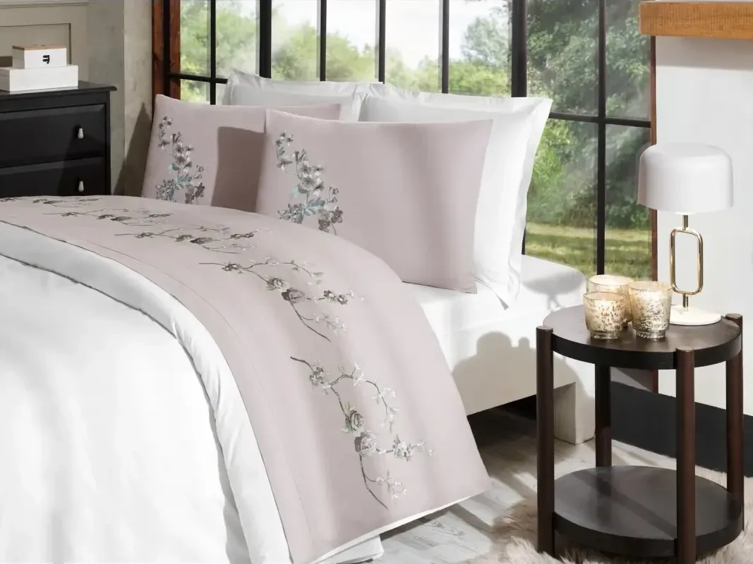 Özdilek Boutique Florest Çift Kişilik Nevresim Takımı - görsel 2