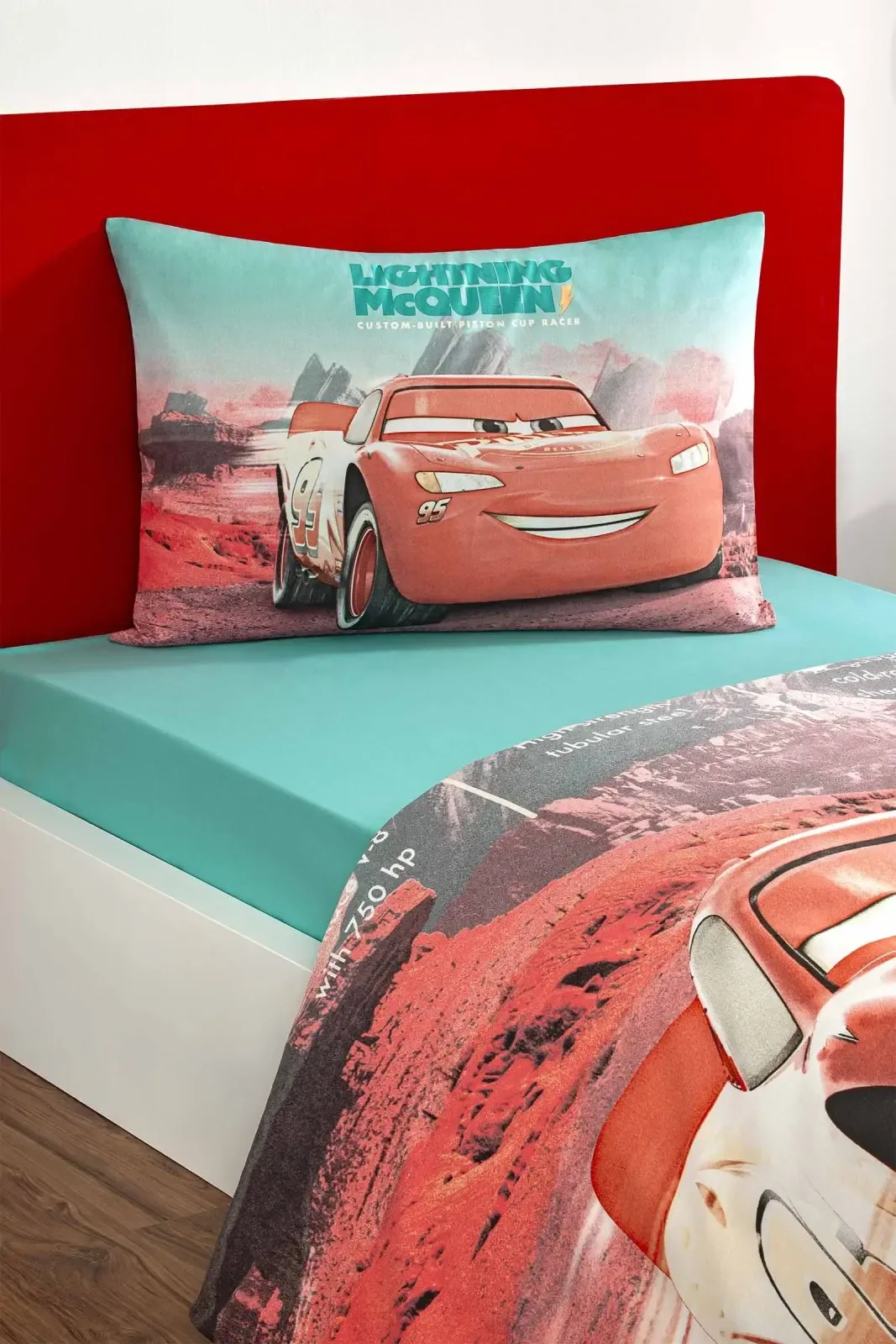 Özdilek Cars City Tek Kişilik Disney Lisanslı Lastikli Çocuk Nevresim Takımı - görsel 3