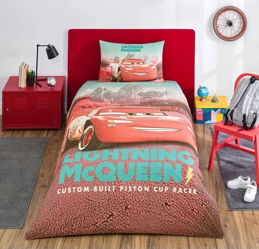 Özdilek Cars City Tek Kişilik Disney Lisanslı Lastikli Çocuk Nevresim Takımı - görsel 4