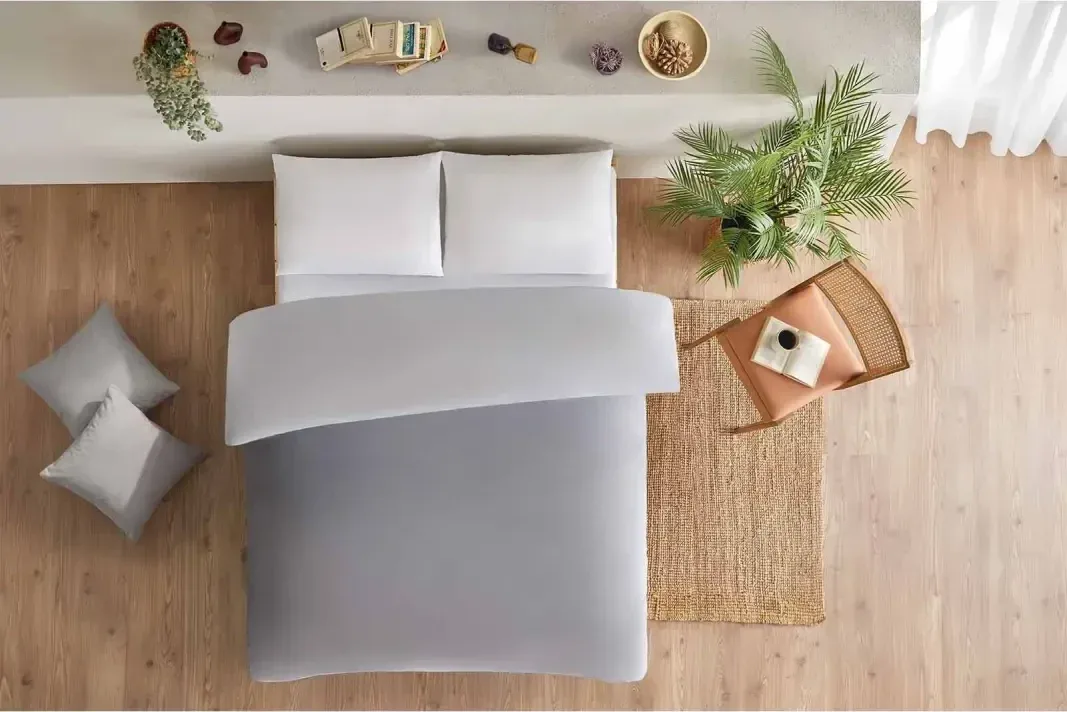 Özdilek Colourist King Size Nevresim Koyu Gri - görsel 2