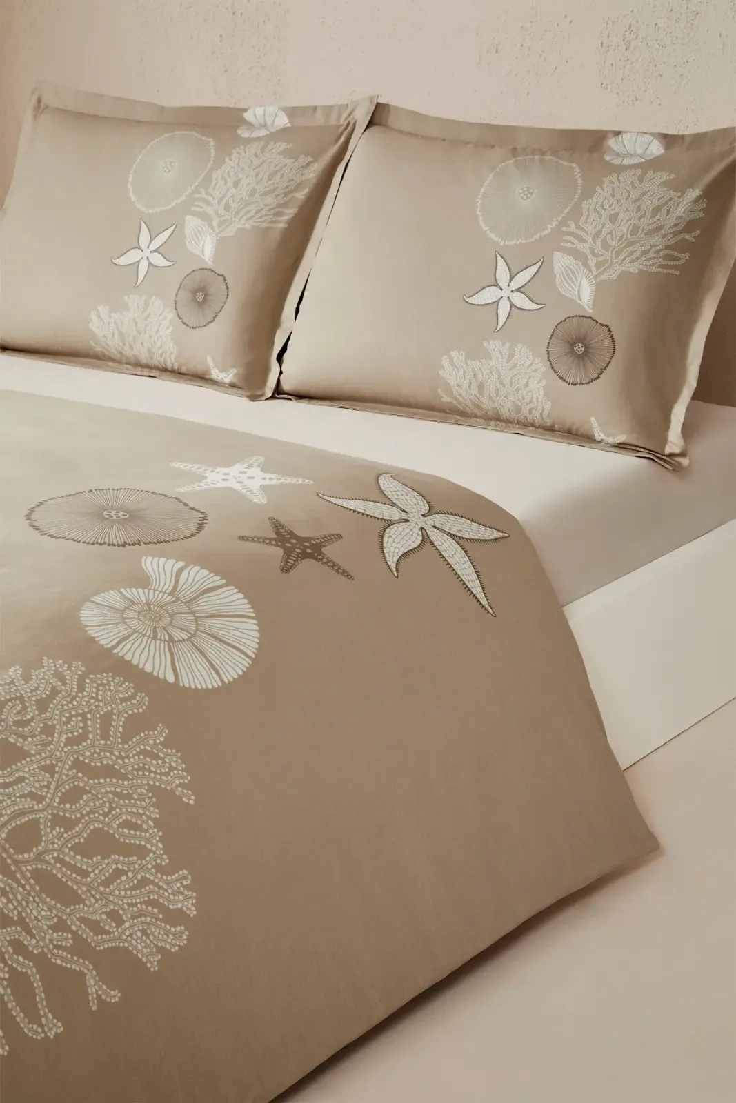 Özdilek Corallino Tek Kişilik Nevresim Takımı Bej - görsel 3