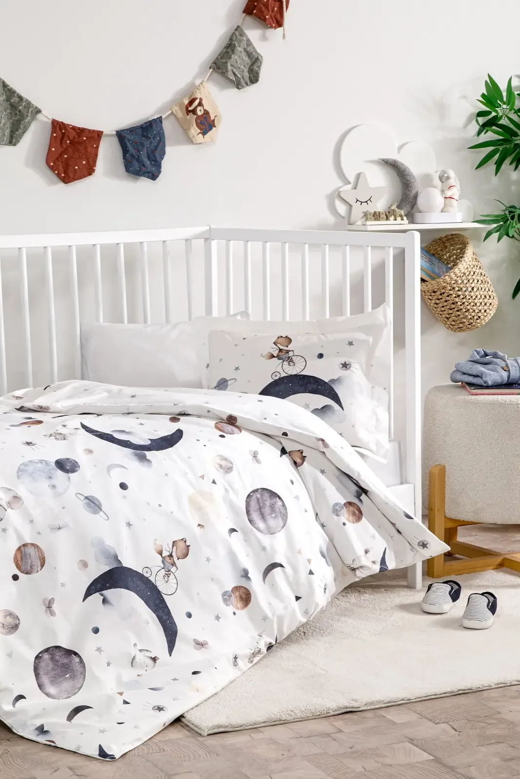 Özdilek Cute Space Bebek Nevresim Takımı