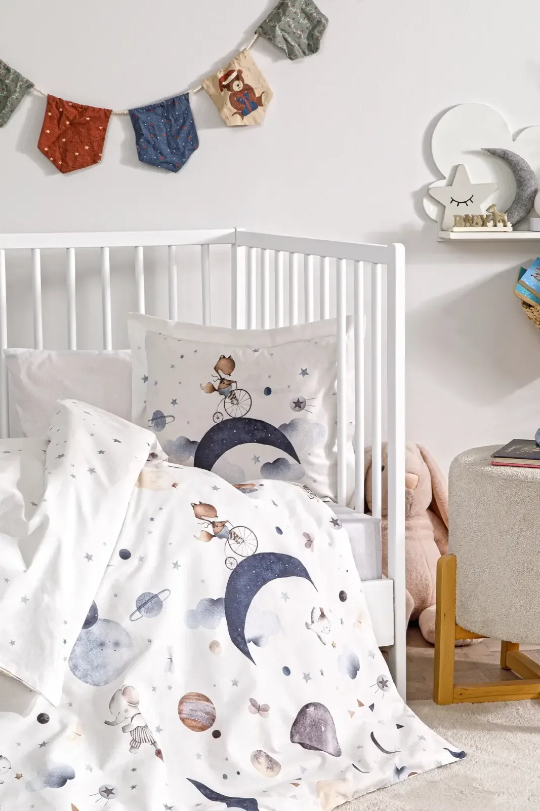 Özdilek Cute Space Bebek Nevresim Takımı - görsel 3