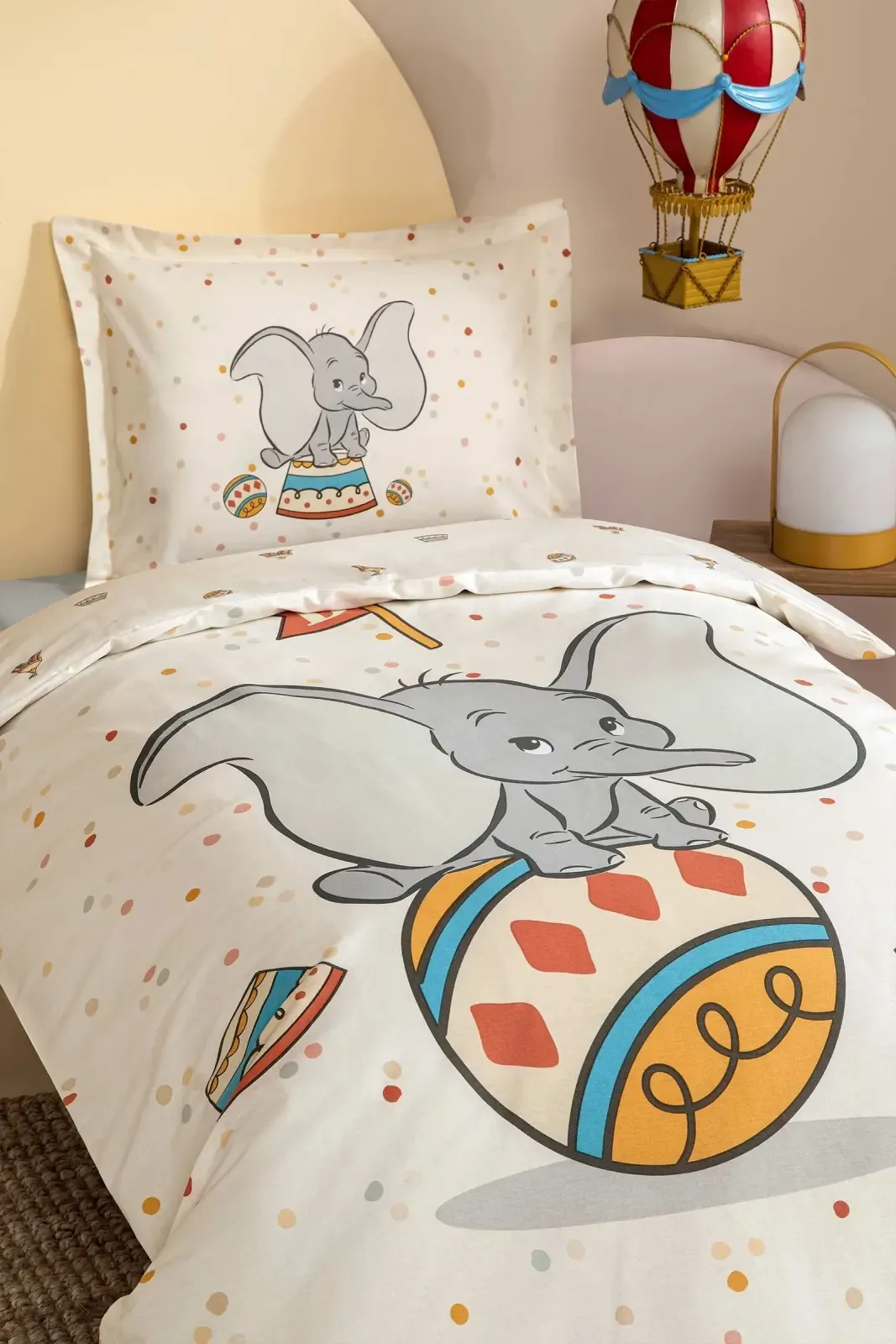 Özdilek Dumbo Circus Disney Lisanslı Bebek Nevresim Takımı - görsel 2
