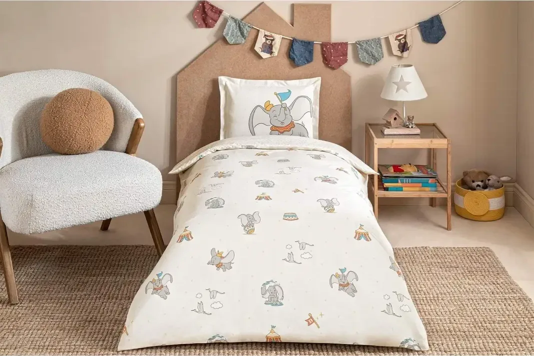 Özdilek Dumbo Sweet Disney Lisanslı Bebek Nevresim Takımı - görsel 4