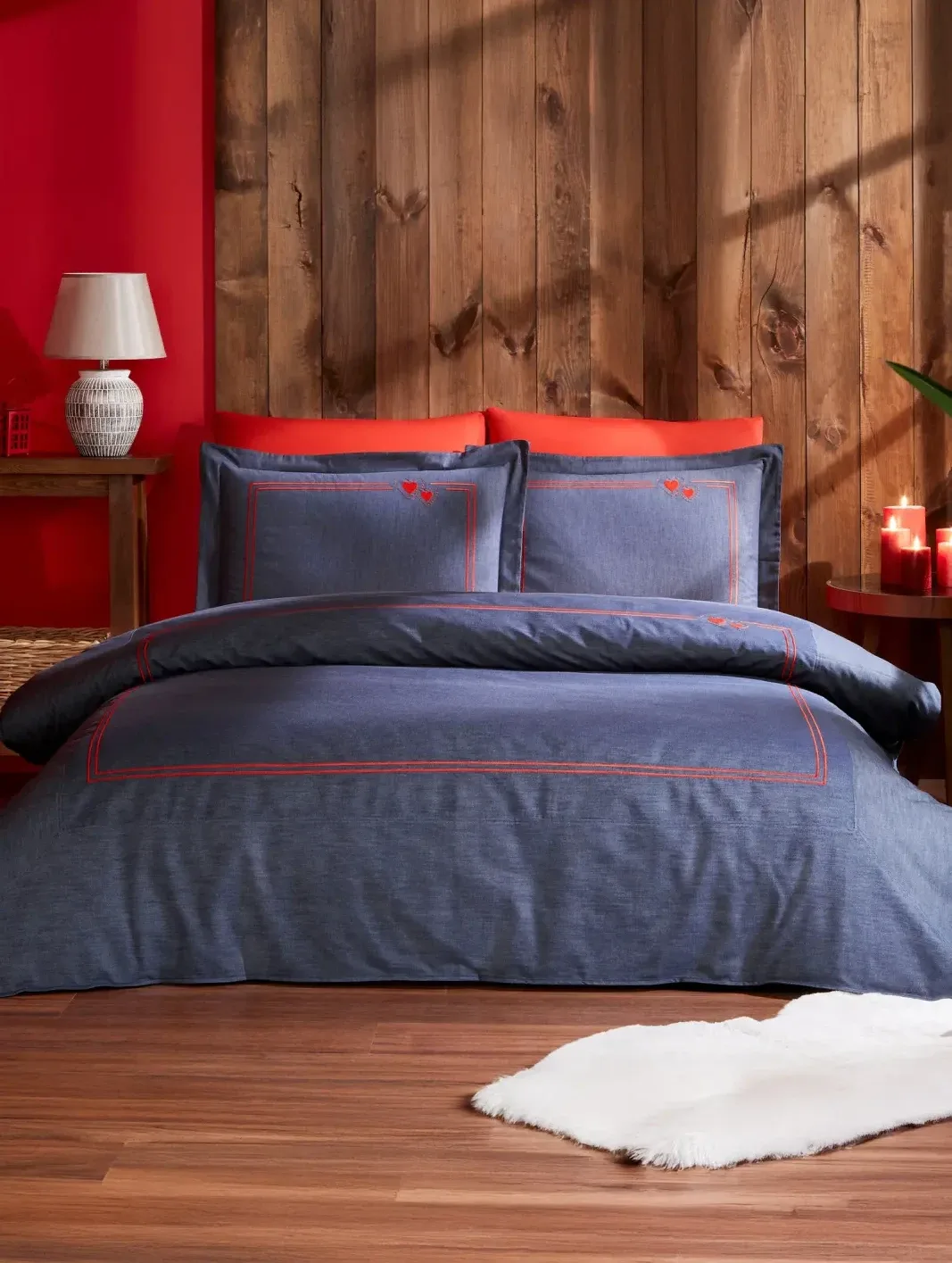Özdilek Endless Love King Size Nevresim Takımı - görsel 3