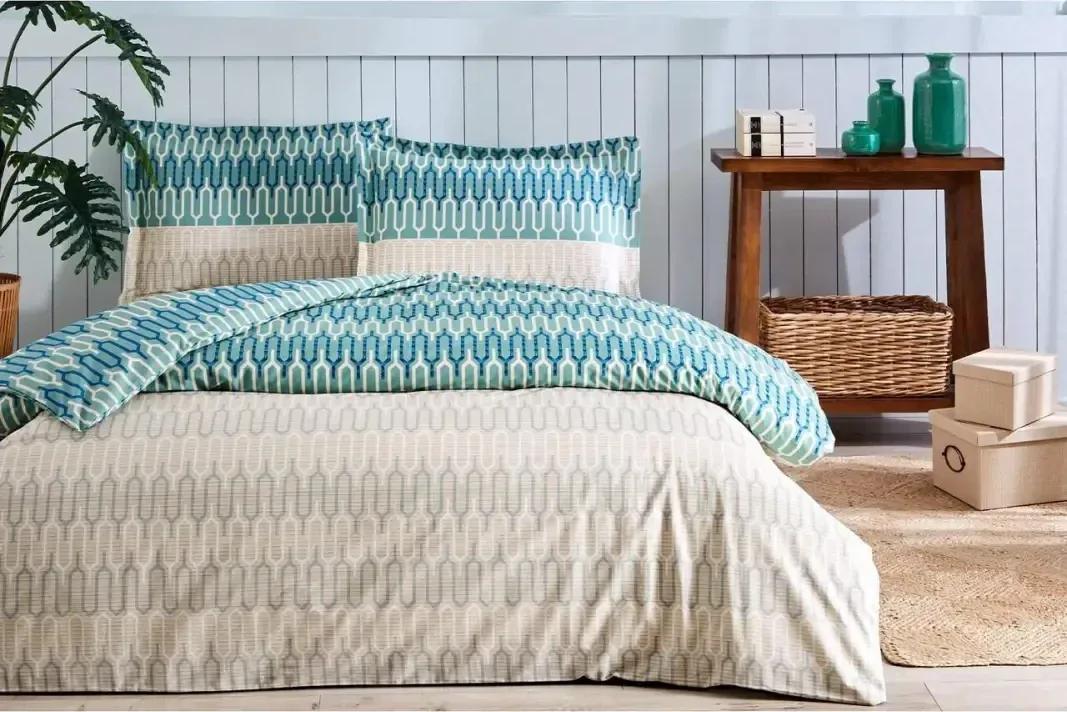 Özdilek Flame Stitch Çift Kişilik Nevresim Takımı - görsel 4