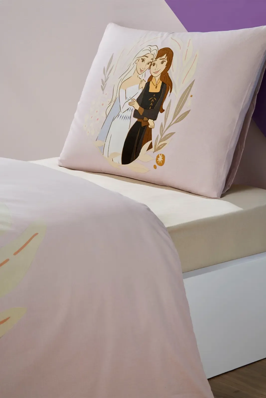 Özdilek Frozen Magical Tek Kişilik Disney Lisanslı Lastikli Çocuk Nevresim Takımı - görsel 3