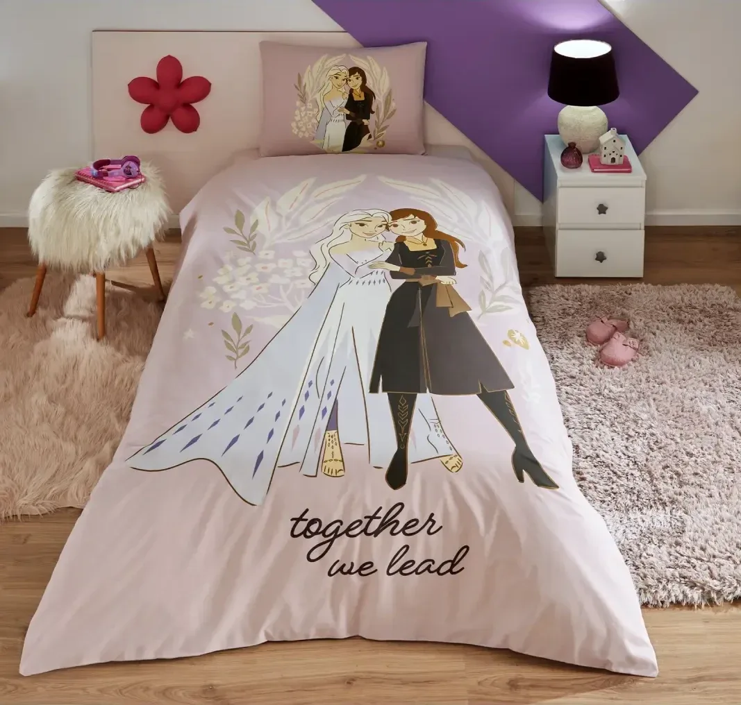 Özdilek Frozen Magical Tek Kişilik Disney Lisanslı Lastikli Çocuk Nevresim Takımı - görsel 4