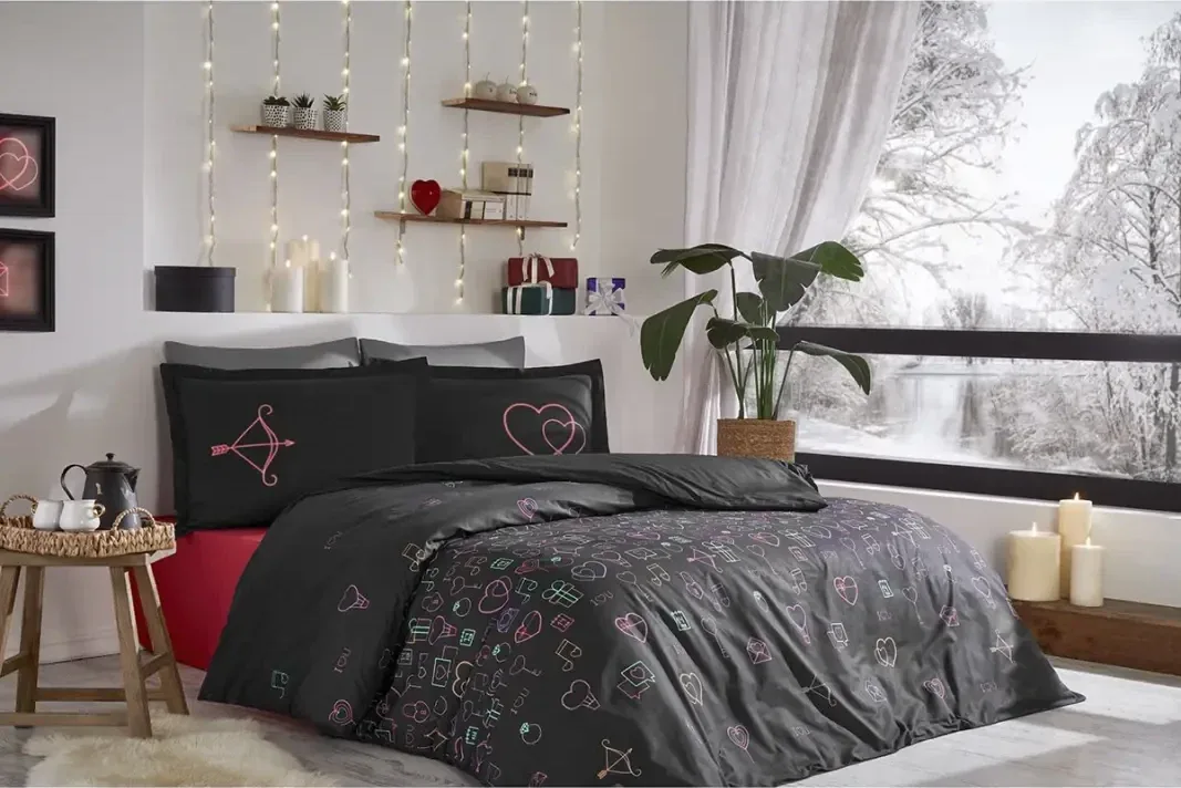 Özdilek Gleam Love Çift Kişilik Nevresim Takımı - görsel 3