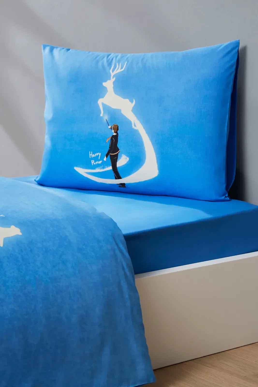 Özdilek Harry Potter Patronus Tek Kişilik Lisanslı Lastikli Çocuk Nevresim Takımı - görsel 3
