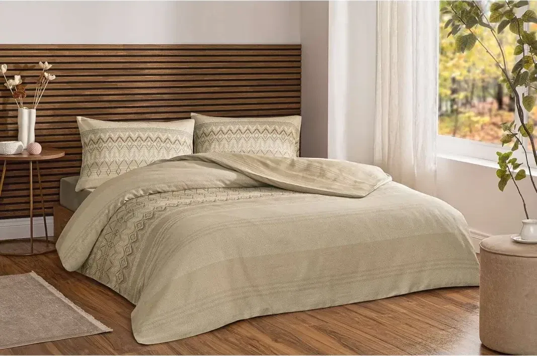 Özdilek Herringbone Çift Kişilik Soft Life Saten Nevresim Takımı - görsel 3