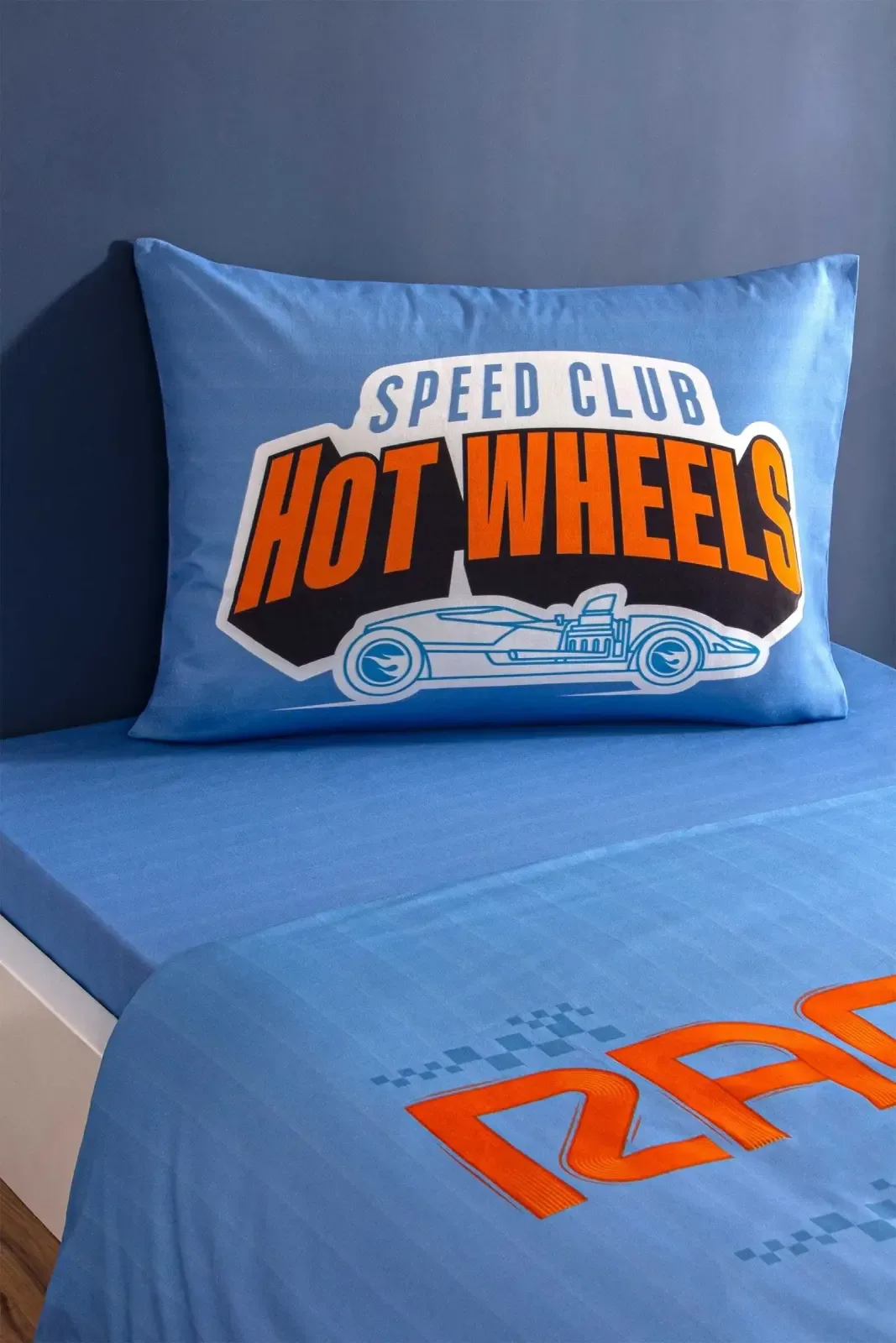 Özdilek Hotwheels Race to Win Tek Kişilik Lisanslı Lastikli Çocuk Nevresim Takımı - görsel 3