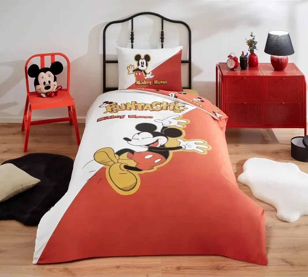 Özdilek Mickey Mouse Funtastic Disney Lisanslı Tek Kişilik Çocuk Nevresim Takımı - görsel 3