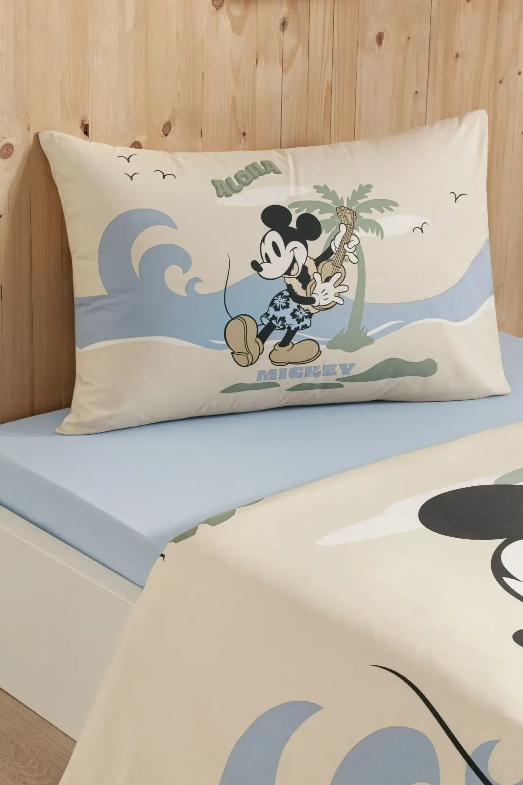Özdilek Mickey Mouse Island Tek Kişilik Disney Lisanslı Lastikli Çocuk Nevresim Takımı - görsel 3