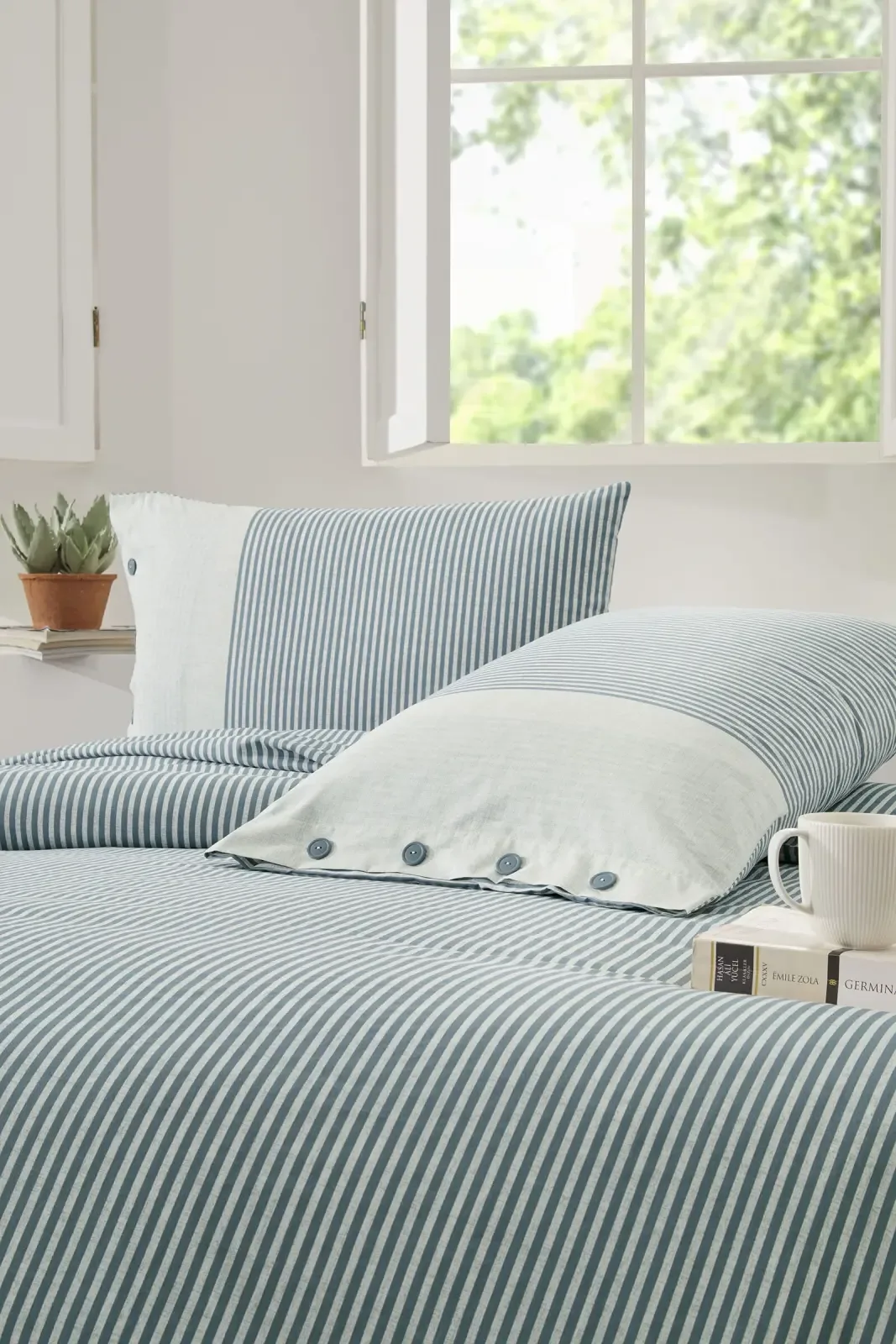 Özdilek Natural Line Çift Kişilik Nevresim Takımı - görsel 2
