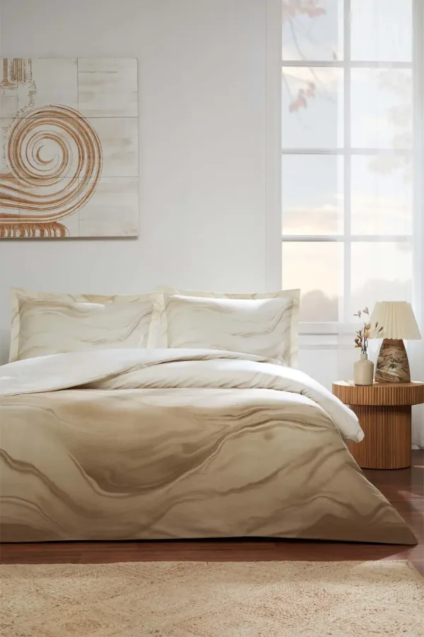 Özdilek Opal Waves Çift Kişilik Nevresim Takımı