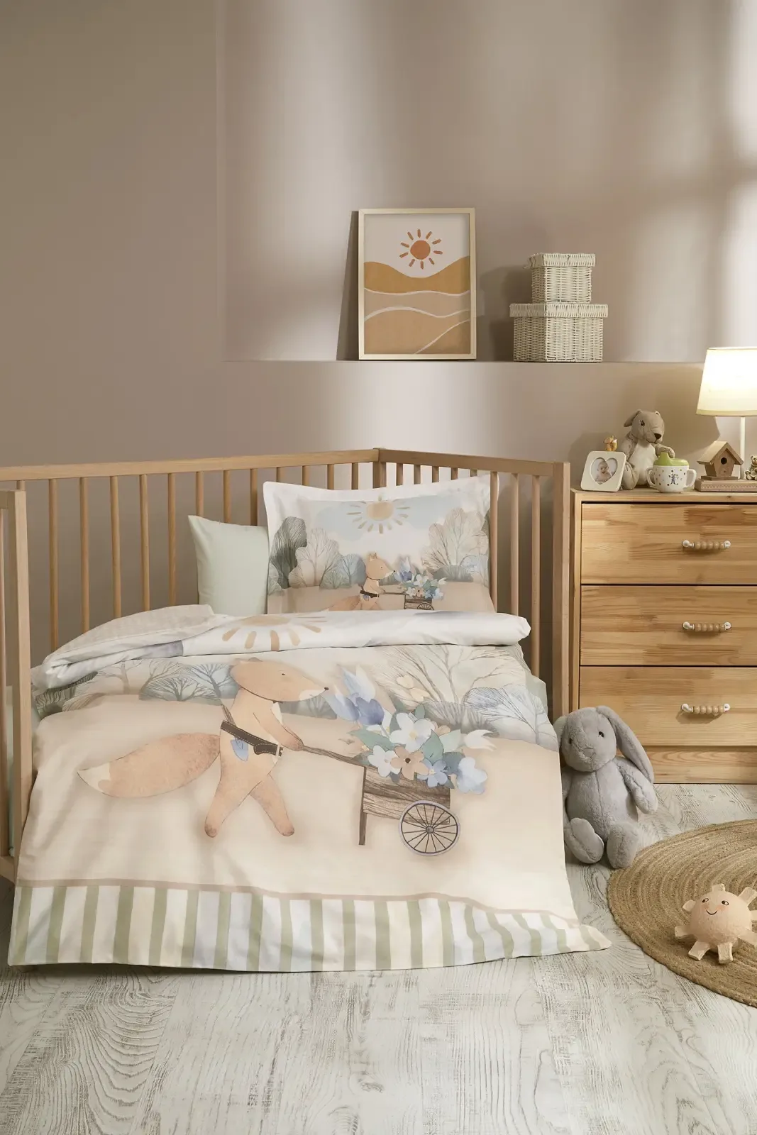 Özdilek Petit Jardinier Bebek Nevresim Takımı