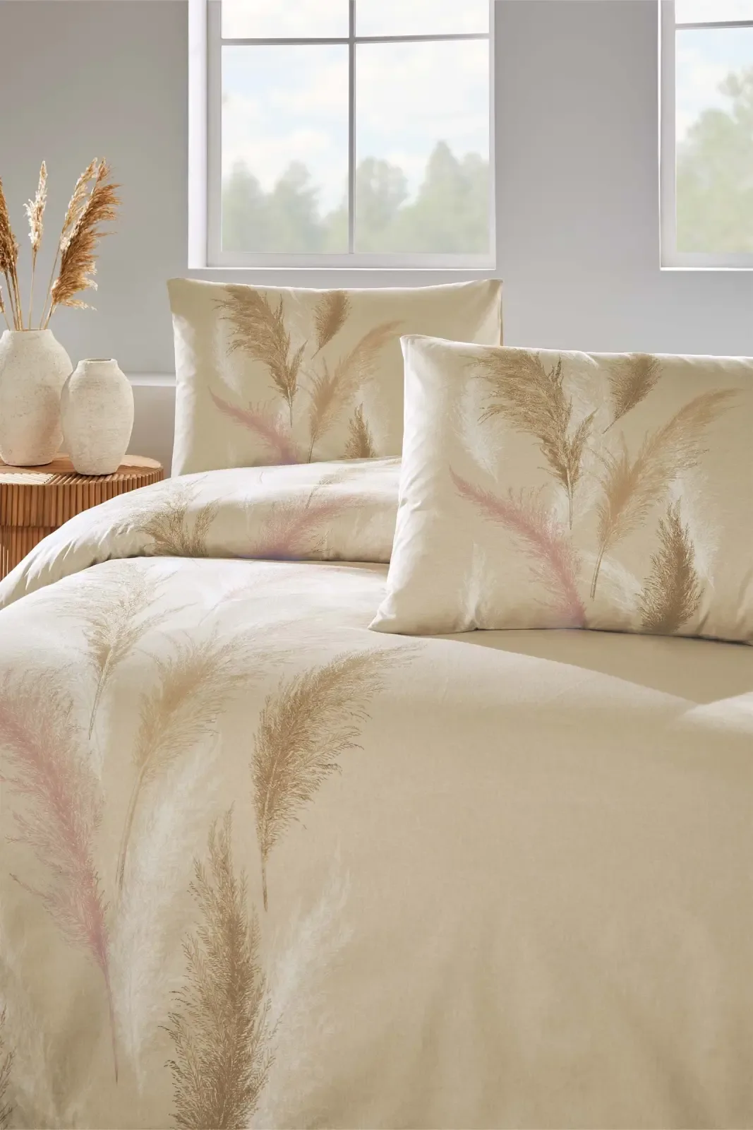 Özdilek Silver Grass Kışlık Flanel Çift Kişilik Nevresim Takımı - görsel 2