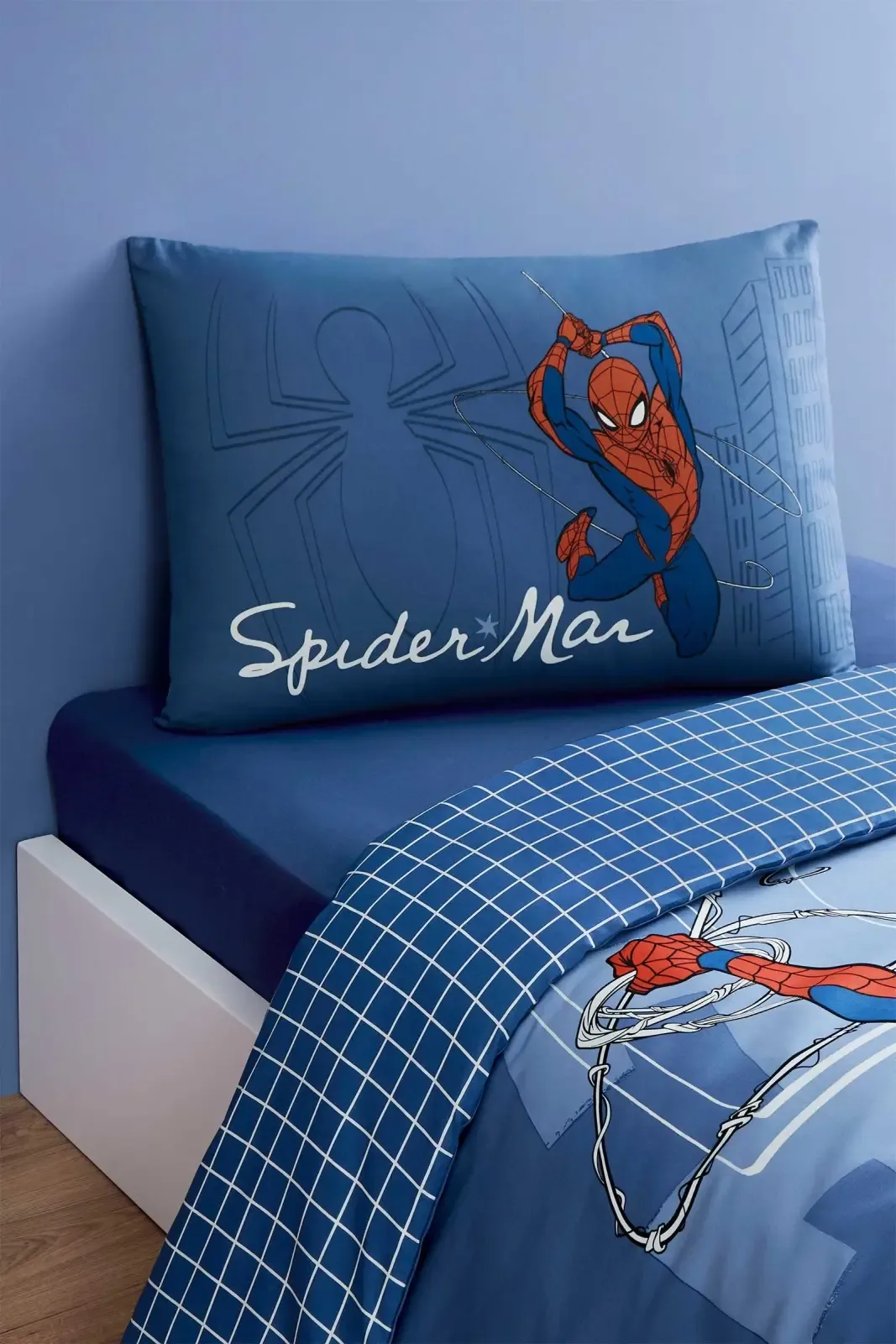 Özdilek Spiderman Sense Tek Kişilik Lisanslı Lastikli Çocuk Nevresim Takımı - görsel 3